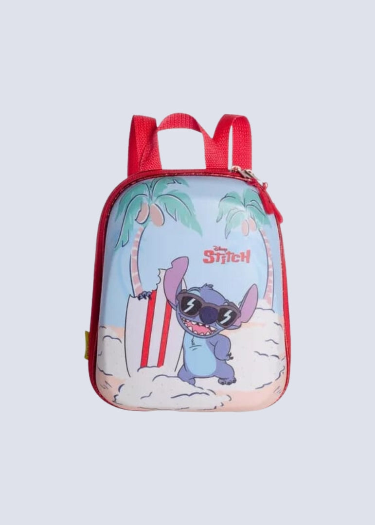 Mochila Lilo & Stitch de Rodinha + Lancheira