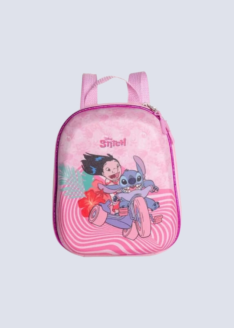 Mochila Lilo & Stitch de Rodinha + Lancheira